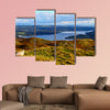 A Sheep overlooking Windermere Lake in the Lake District Multi panel canvas wall art