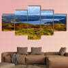 A Sheep overlooking Windermere Lake in the Lake District Multi panel canvas wall art