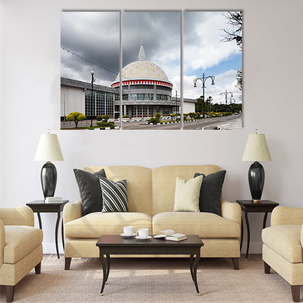 The Royal Regalia Museum of Brunei s capital Bandar Seri Begawan Multi panel canvas wall art