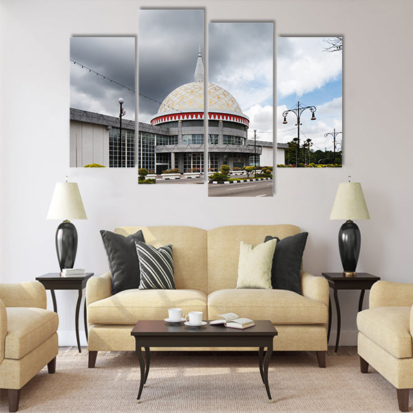 The Royal Regalia Museum of Brunei s capital Bandar Seri Begawan Multi panel canvas wall art