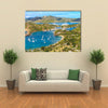 Antigua Bay, view from Shirely Heights, Antigua, West Indies, Caribbean Multi panel canvas wall art