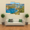 Antigua Bay, view from Shirely Heights, Antigua, West Indies, Caribbean Multi panel canvas wall art