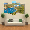 Antigua Bay, view from Shirely Heights, Antigua, West Indies, Caribbean Multi panel canvas wall art