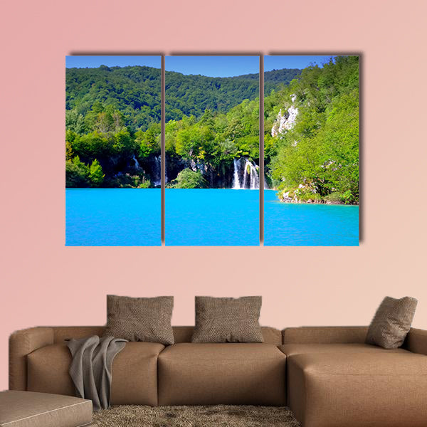 Plitvice Lakes National Park in Croatia multi panel canvas wall art