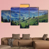 Majestic sunset in the mountains landscape. Dramatic sky. Carpathian, wall art