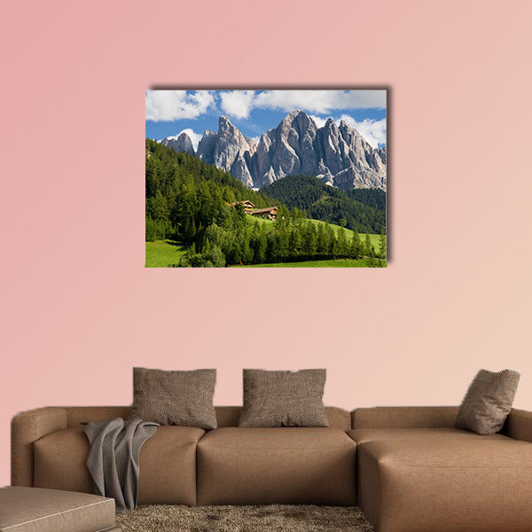 Peaks of the Odle group in the South Tirol, Italy multi panel canvas wall art