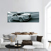 3d rendering of a brandless generic car of my own design panoramic canvas wall art