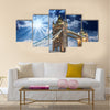 The Tower Bridge at sunset, London Multi panel canvas wall art