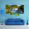 Waterfall KRKA In Croatia Multi Panel Canvas Wall Art