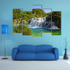 Waterfall KRKA In Croatia Multi Panel Canvas Wall Art