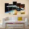 Space ship Multi Panel Canvas Wall Art