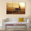 Typical Rural Icelandic Church multi panel canvas wall art