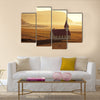 Typical Rural Icelandic Church multi panel canvas wall art