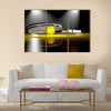 3D tennis racket with tennis ball Multi panel canvas wall art