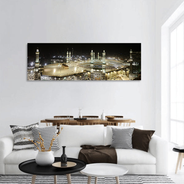Mekah panoramic canvas wall art
