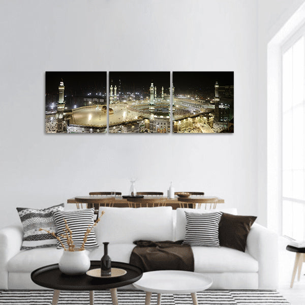 Mekah panoramic canvas wall art