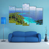 View point in Similan Islands National Park, Similan Island, Phang Nga, Thailand multi panel canvas wall art