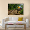 Rail travel in Kanchanaburi province is called Multi panel canvas wall art