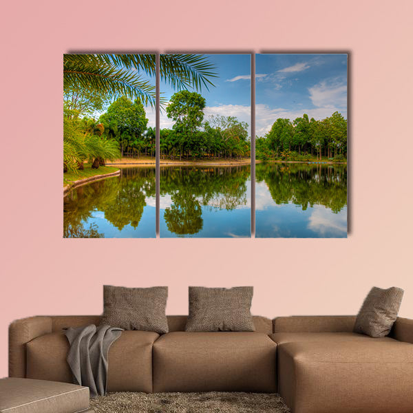 Garden Multi panel canvas wall art