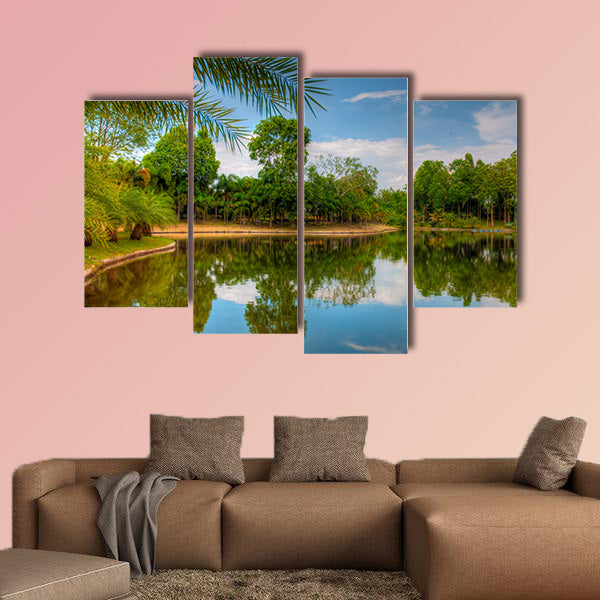 Garden Multi panel canvas wall art