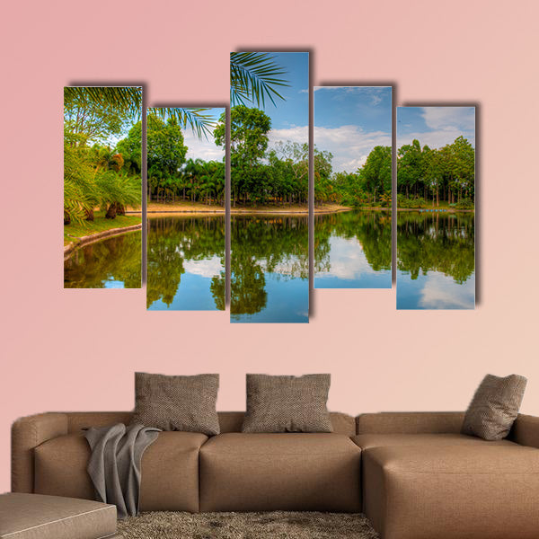 Garden Multi panel canvas wall art
