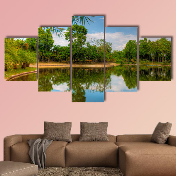 Garden Multi panel canvas wall art