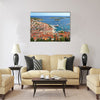 Gorgeous picturesque view on the Old Town of Hvar Multi panel canvas wall art