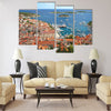 Gorgeous picturesque view on the Old Town of Hvar Multi panel canvas wall art