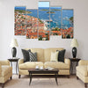 Gorgeous picturesque view on the Old Town of Hvar Multi panel canvas wall art