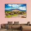 Pyramids of the Sun and Moon on the Avenue of the Dead in Mexico wall art