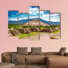 Pyramids of the Sun and Moon on the Avenue of the Dead in Mexico wall art