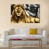 The King Multi panel canvas wall art