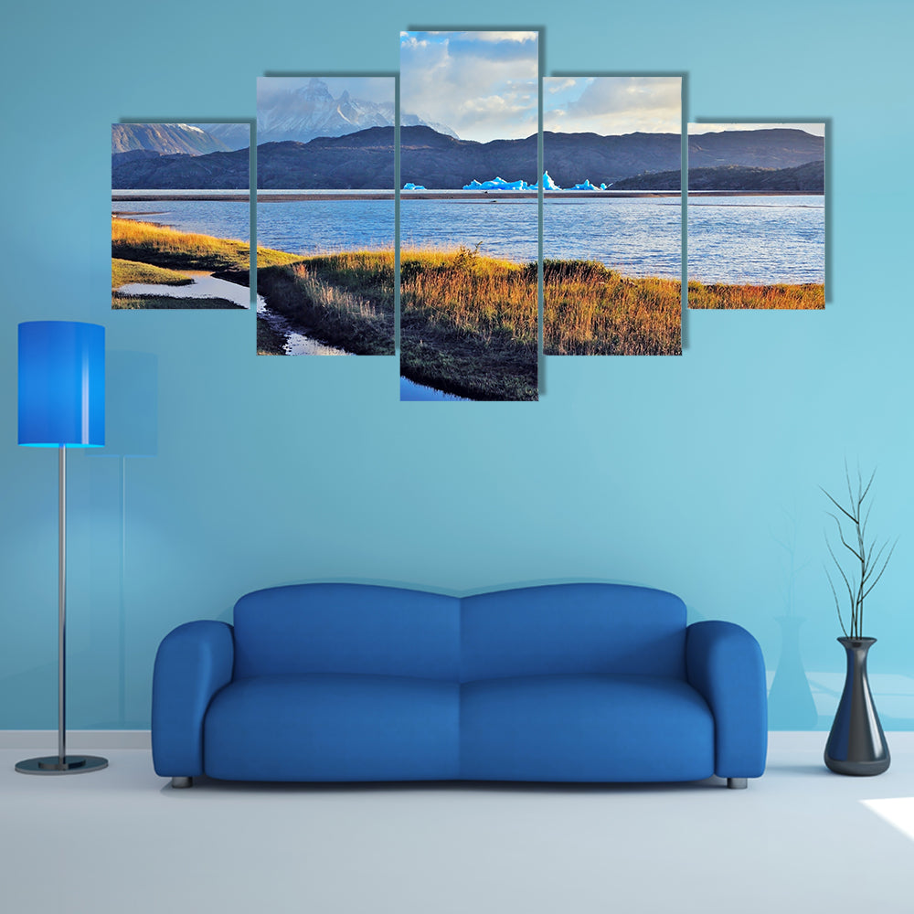 National Park Torres del Paine, Chile multi panel canvas wall art
