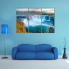 Godafoss is a very beautiful Icelandic waterfall multi panel canvas wall art