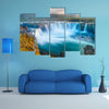 Godafoss is a very beautiful Icelandic waterfall multi panel canvas wall art