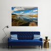 The Wispering High Mountains In Bolivia, Touching The Clouds, Multi Panel Canvas Wall Art