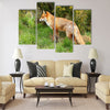 Red Fox Multi panel canvas wall art