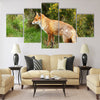 Red Fox Multi panel canvas wall art