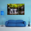 Waterfall on Kitchen Creek in Ricketts Glen State Park, Pennsylvania multi panel canvas wall art