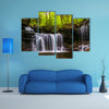 Waterfall on Kitchen Creek in Ricketts Glen State Park, Pennsylvania multi panel canvas wall art