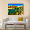 African oasis - beautiful natural landscape Multi panel canvas wall art