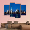 The new Freedom Tower and Lower Manhattan Skyline multi panel canvas wall art