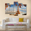 Eiffel Tower in autumn, Paris, France Multi panel canvas wall art