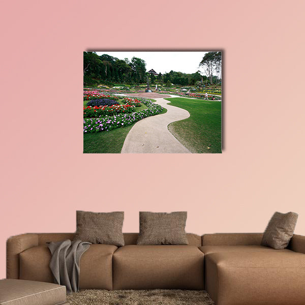 Garden Mae Fah Luang Chiang Multi panel canvas wall art