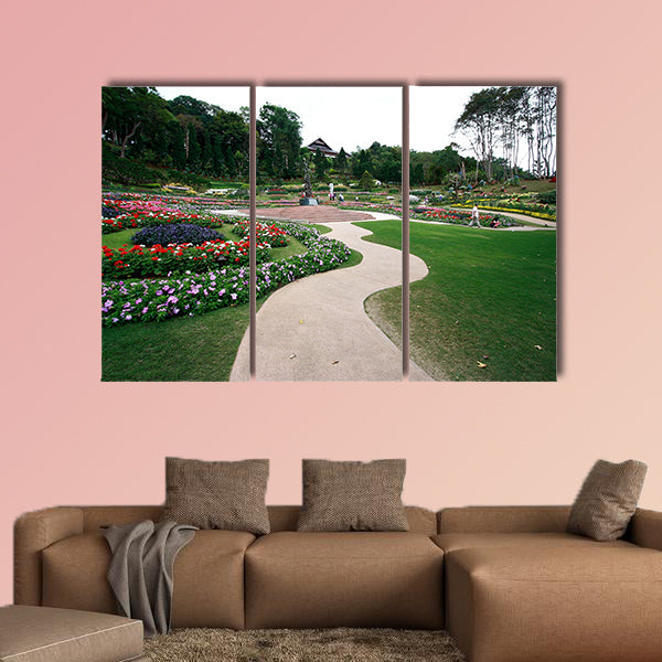 Garden Mae Fah Luang Chiang Multi panel canvas wall art