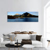 Mount Rundle Vermilion Lakes at sunset ,Canadian Rockies panoramic canvas wall art