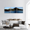 Mount Rundle Vermilion Lakes at sunset ,Canadian Rockies panoramic canvas wall art