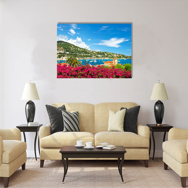 beautiful mediterranean landscape Multi Panel Canvas Wall Art