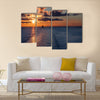 An eye-catching cruiser in the morning light, Sweden multi panel canvas wall art