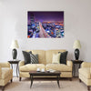 Gangnam District, Seoul Multi panel canvas wall art